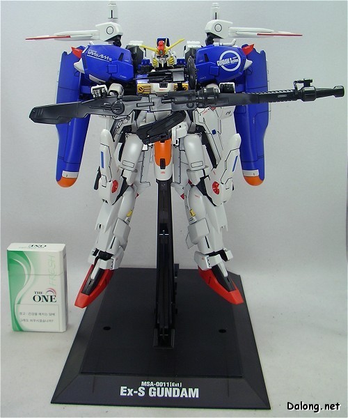 大龙评测 MG 1/100 高达前哨战  MSA-0011[Ext] Ex-S高达