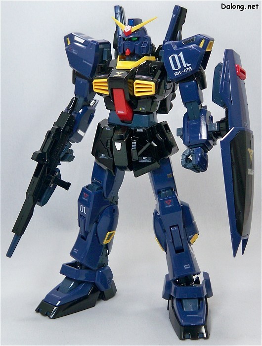 大龙评测 MG 1/100 机动战士Z高达  RX-178 高达Mk-II Ver. 2.0, Titans Colors, HD Color