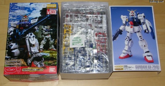 大龙评测 MG #27 机动战士高达 第08MS小队 RX-79[G] 陆战型高达 30th Anniversary Clear Parts