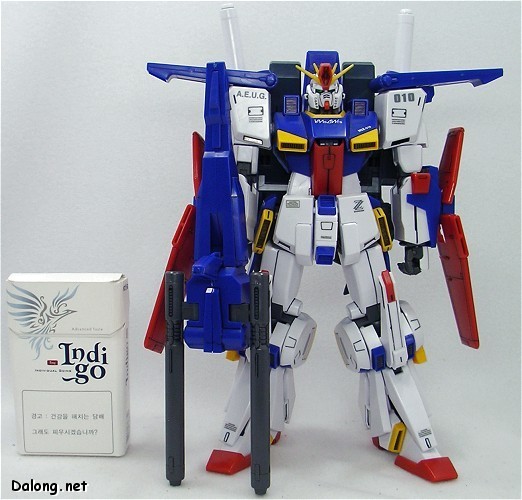 大龙评测 MG 1/100 机动战士高达ZZ  MSZ-010 ZZ 高达
