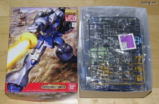 大龙评测 MG #86 机动战士高达 YMS-15 强人 30th Anniversary Clear Parts