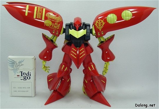 大龙评测 MG 1/100 机动战士高达ZZ  AMC-004-3 卡碧尼Mk-II（Ple-Two专用机）