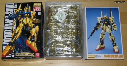 大龙评测 MG #37 机动战士Z高达 MSN-00100百式 30th Anniversary Clear Parts