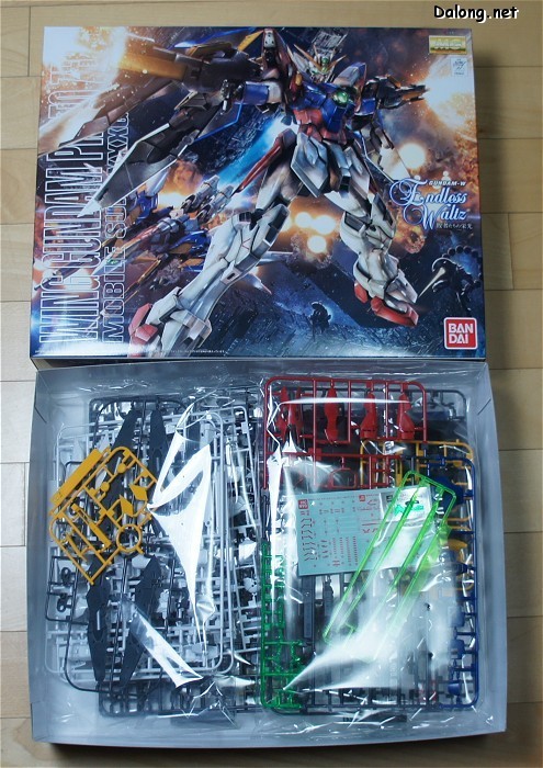 大龙板件/盒子图 MG #174 新机动战记高达W 无尽的华尔兹  XXXG-00W0 飞翼零式高达