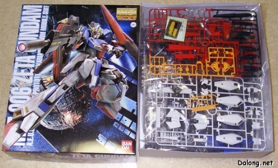 大龙板件/盒子图 MG 机动战士Z高达 Z高达 Ver2.0