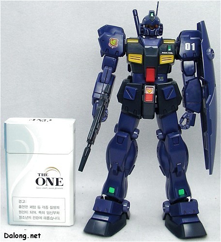 大龙评测 MG 1/100 机动战士高达0083 星尘的回忆  RGM-79Q 吉姆镇暴型