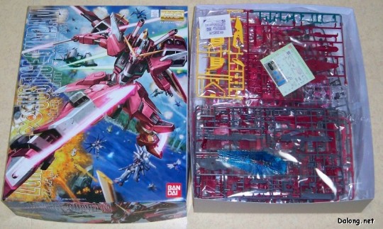 大龙板件/盒子图 MG 机动战士高达 SEED Destiny ZGMF-X19A 无限正义高达