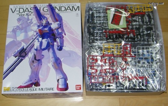 大龙板件/盒子图 MG 1/100   V高达冲击型 Ka版