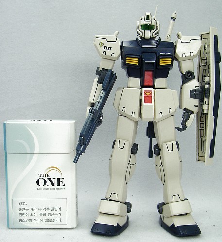 大龙评测 MG 1/100 机动战士高达0083 星尘的回忆 RGM-79C 吉姆 改