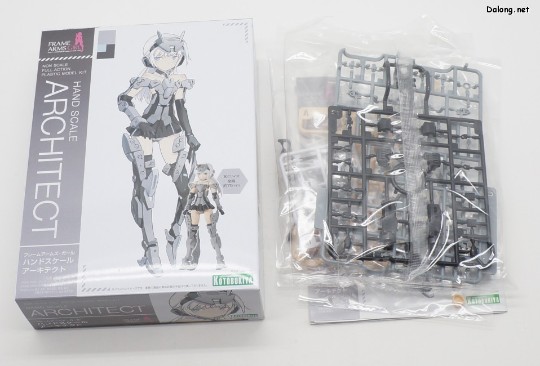 大龙板件/盒子图 掌上尺寸少女 机甲少女 安姬蒂特
