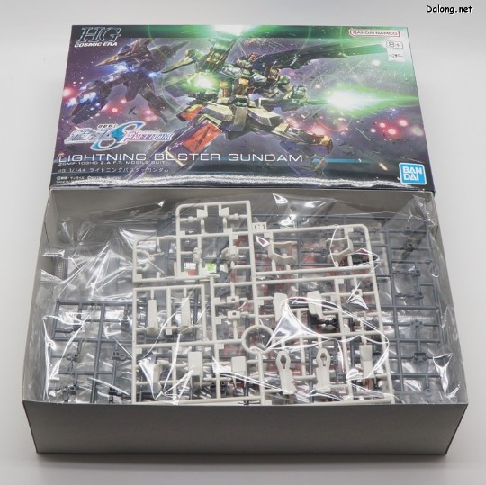 大龙板件/盒子图 HG 1/144  闪电暴风高达