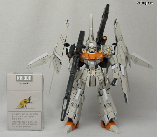 大龙评测 HGUC 1/144 机动战士高达UC RGZ-95C 里泽尔C型(防御型b组件/雷比尔将军号配备机)