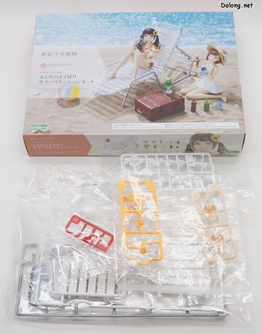 大龙板件/盒子图 创彩少女庭园 放学后 小圆的暑假套装