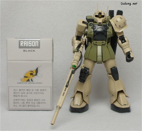 大龙评测 HGUC 1/144 	机动战士高达UC  MS-05L 扎古I狙击型 (约恩·卡克斯机)