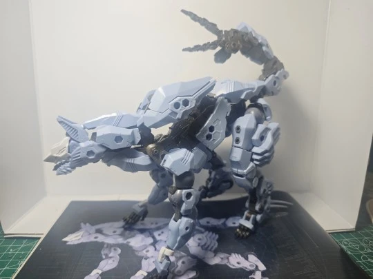 六角机牙 魔狼 素组展示