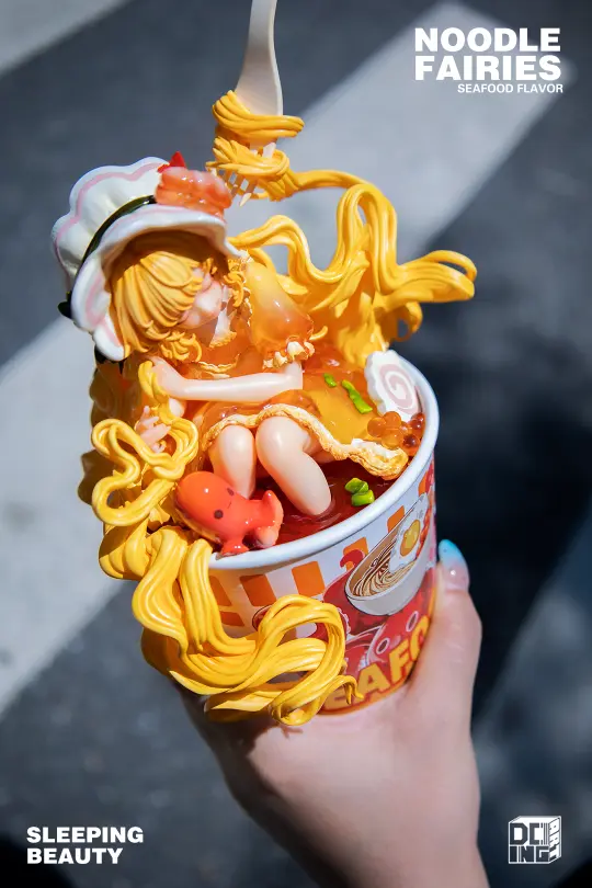 热气漫起，遇见杯面少女 Noodle Fairies🍜