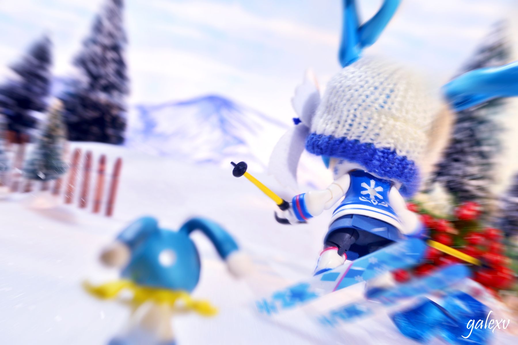 粘土人#570 初音未来 雪未来 Snow Owl