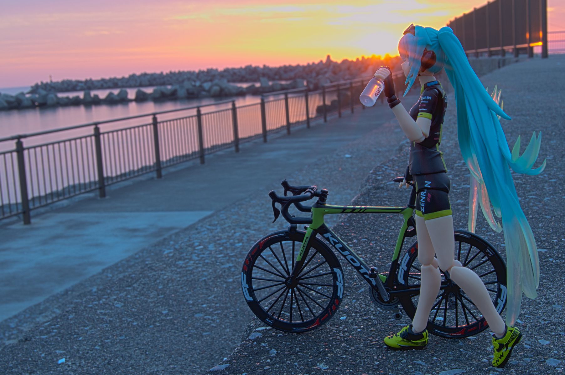 figma #307 GSR 初音未来 赛车2015 TeamUKYO应援Ver.