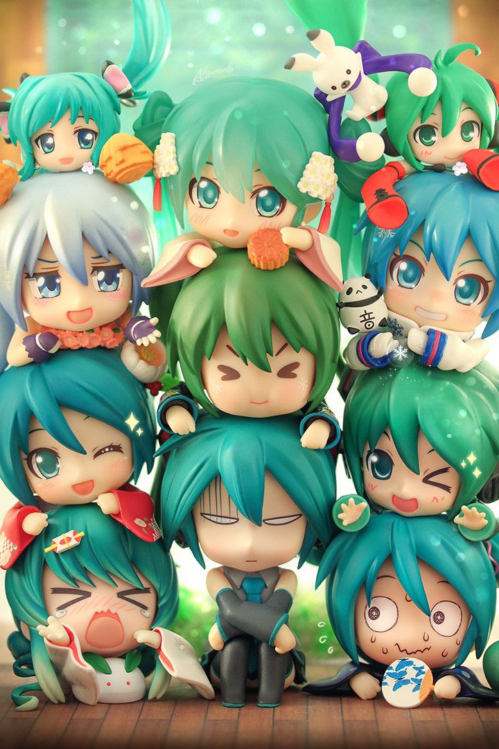 粘土人 #261 VOCALOID 初音未来 浴衣版