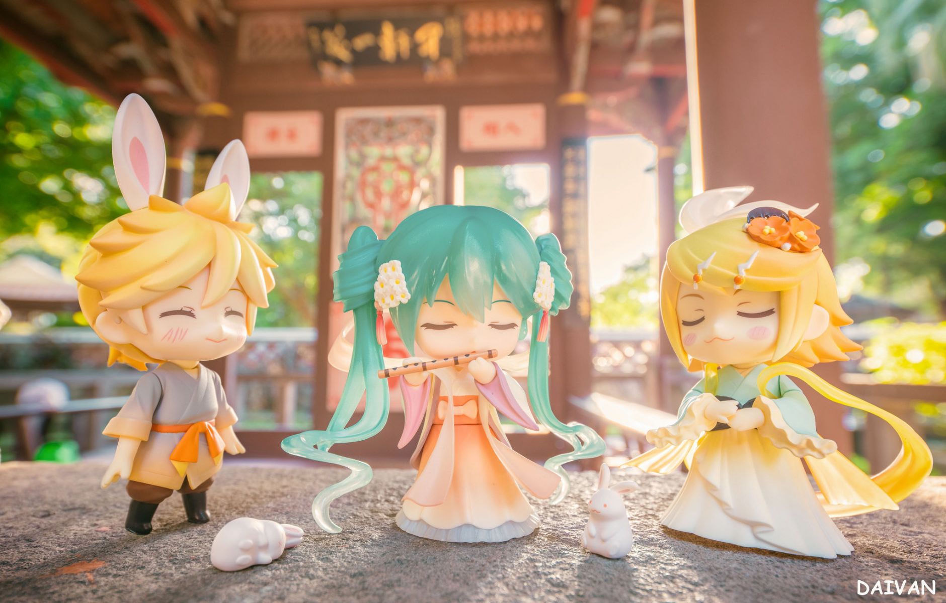 粘土人 #769 VOCALOID 镜音连 中秋明月