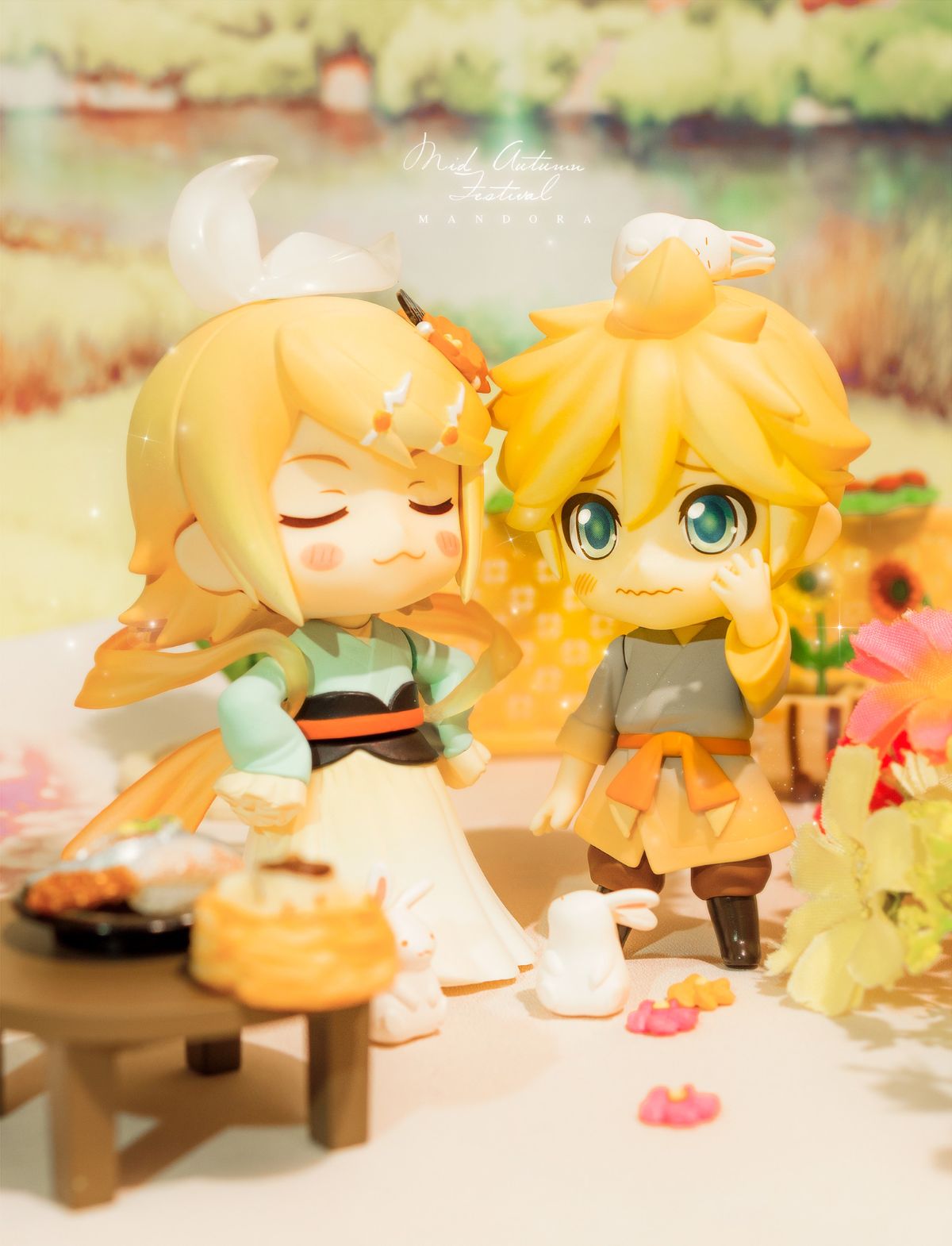 粘土人 #769 VOCALOID 镜音连 中秋明月