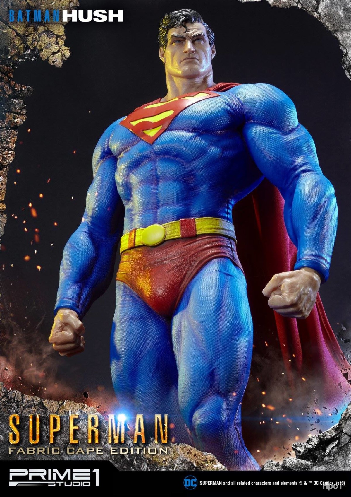 MuseumMasterLine系列 MMDCBH-2F 蝙蝠侠: ハッシュ スーパーマン Fabric Cape Edition 