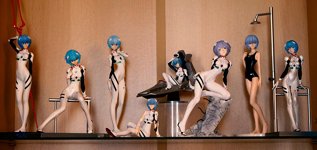 PM 手办 EVA 绫波丽 朗基努斯之枪 