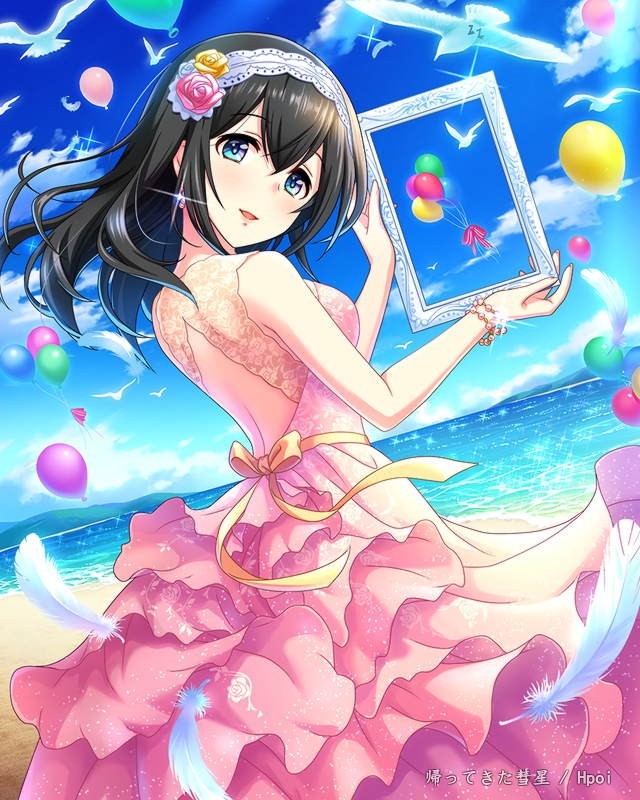 EXQ手办 偶像大师灰姑娘女孩 鹭沢文香 華燭の水無月
