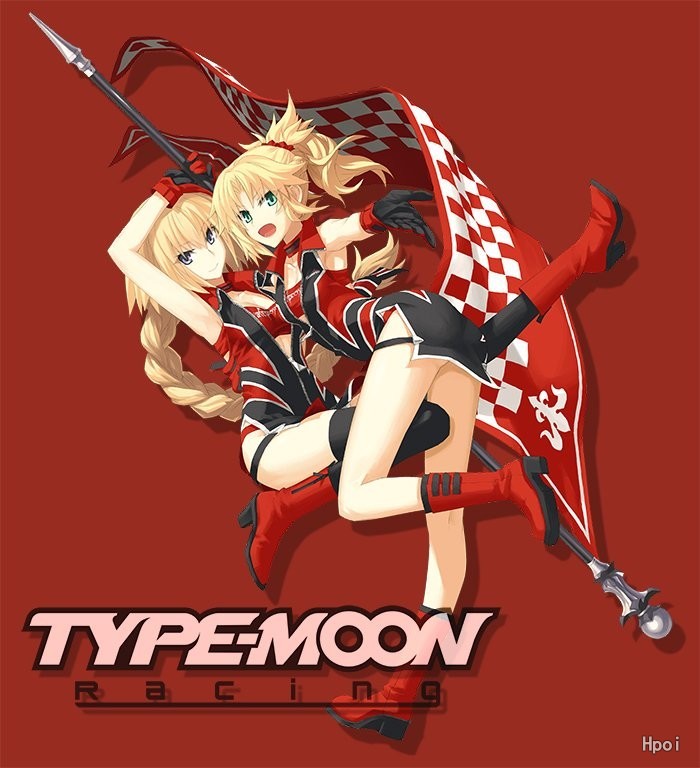 命运/外典 莫德雷德 与 贞德 TYPE-MOON赛车女郎