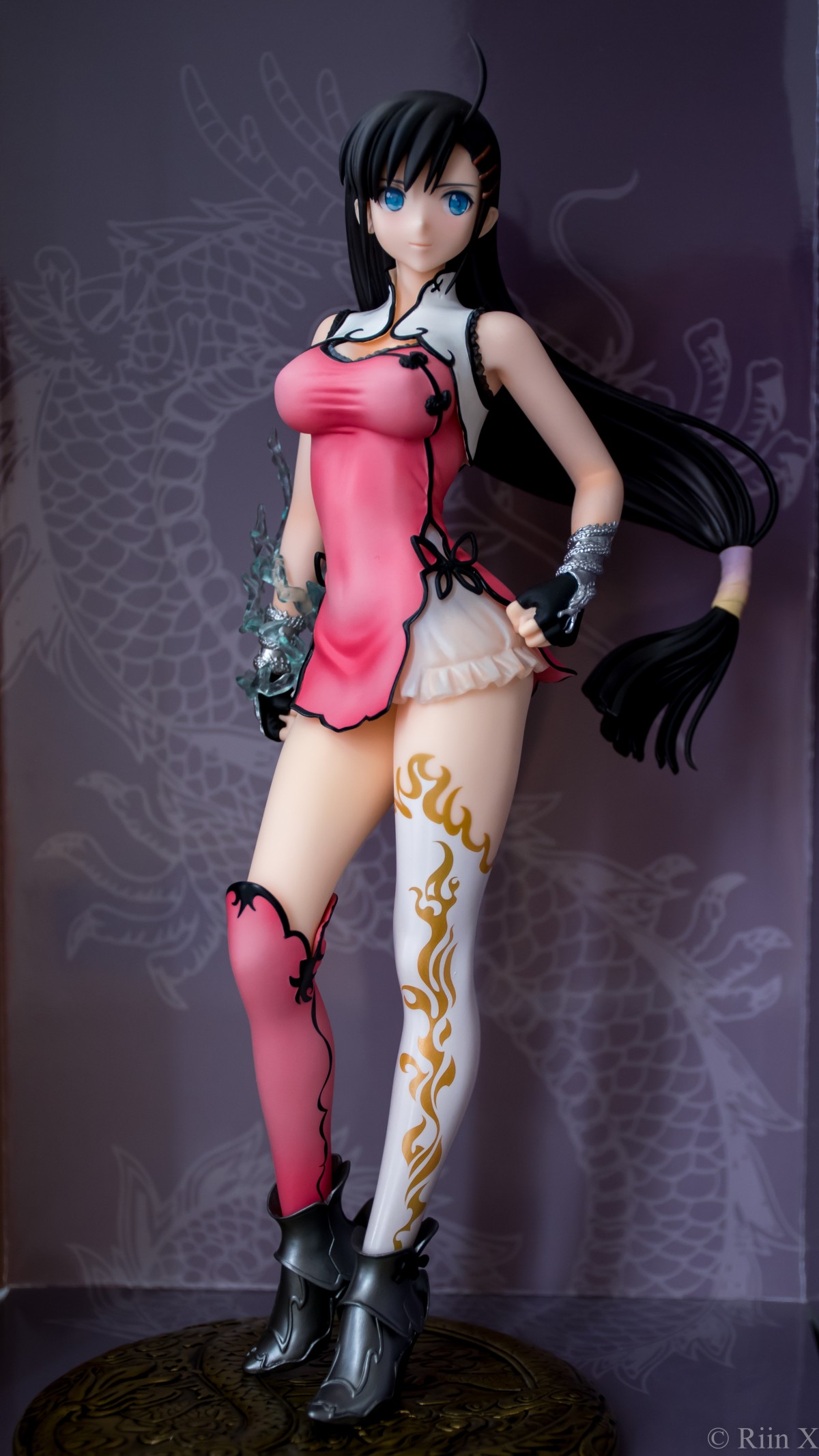 初入摄影坑拍的2P色王白龙