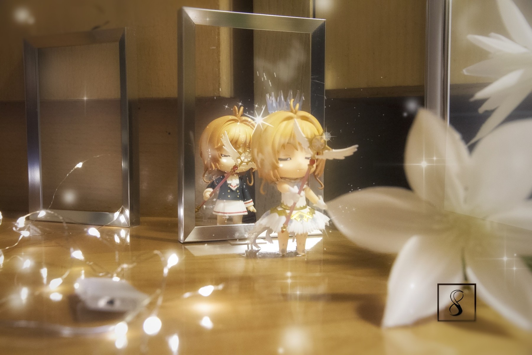 粘土人#1040  魔卡少女樱 透明牌篇 木之本樱 Clear