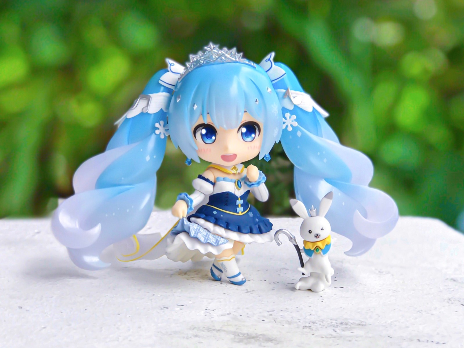 粘土人#1000 Vocaloid 初音未来&Rabbit Yukine 公主 雪未来 2019