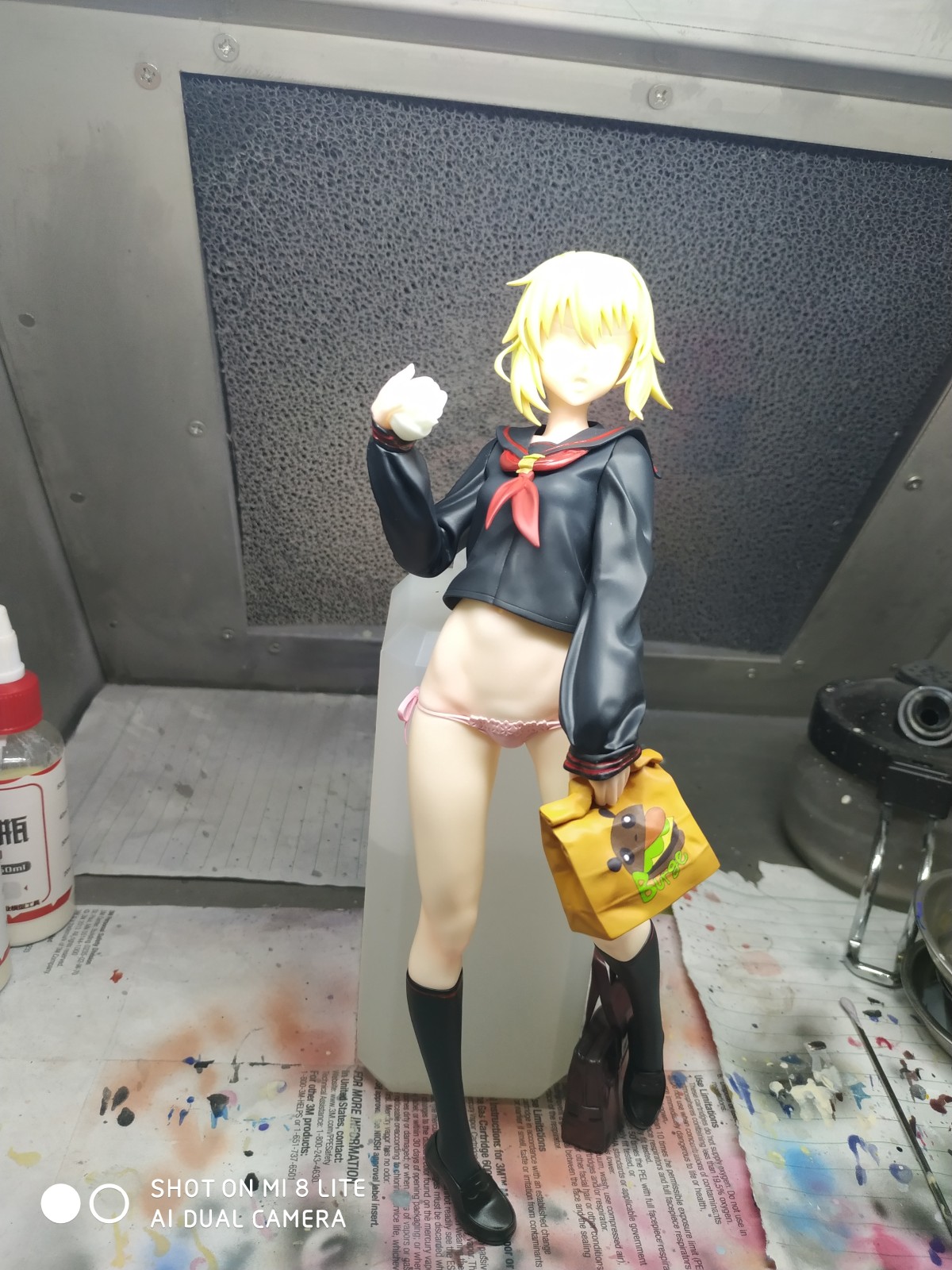 汉堡王过程图，随便拍的