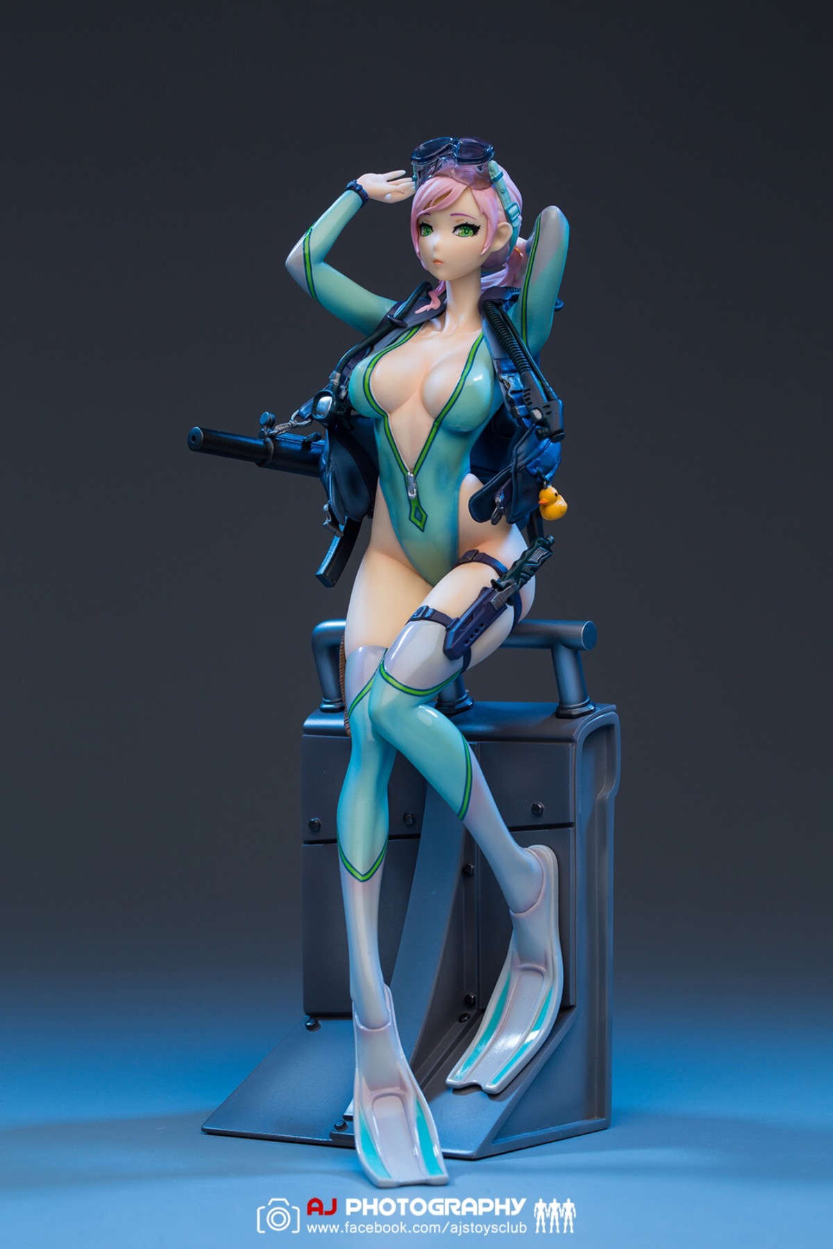 【转载】AJ开箱：DAMTOYS 课后战场系列第三弹 FrogLady-Aegir/蛙娘-艾吉尔 (DMF003)