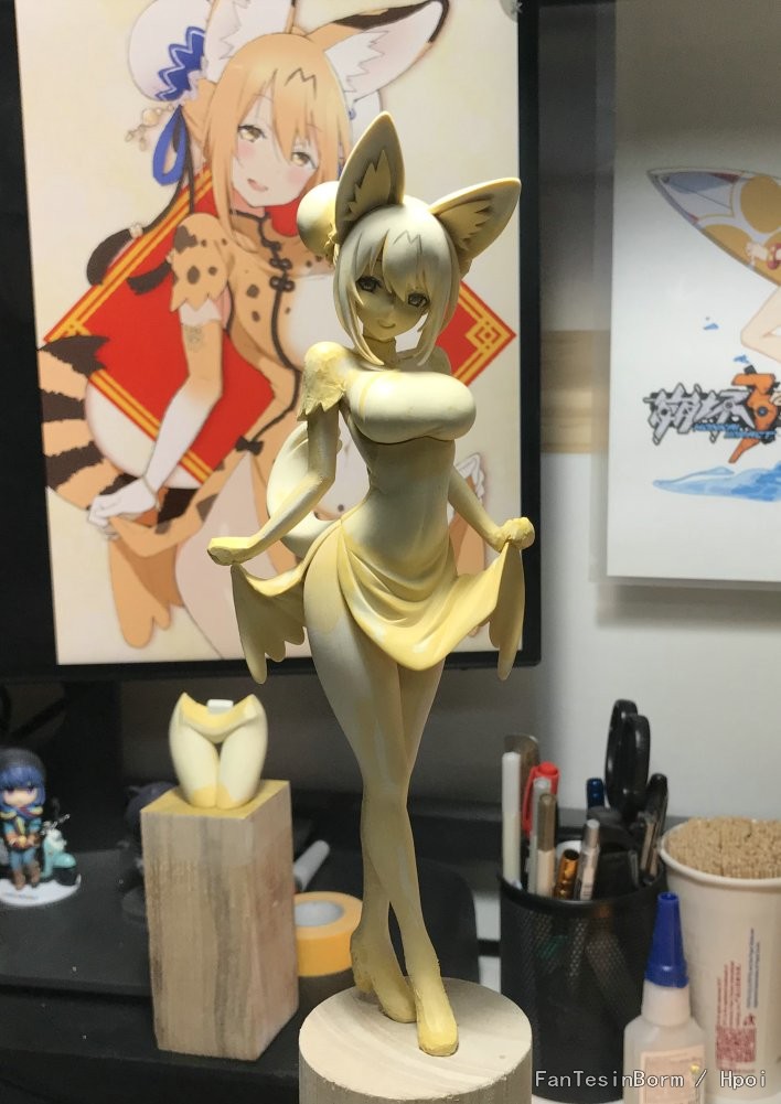 チャイナ服サーバル姉さん（一些进度.）