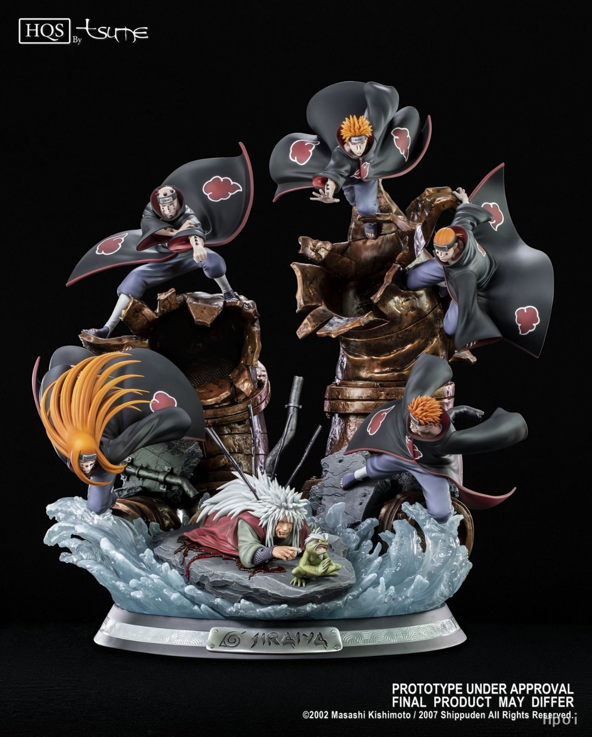 HQS NARUTO -火影忍者- 疾风伝 自来也 — 佩恩 自来也 最后的心跳
