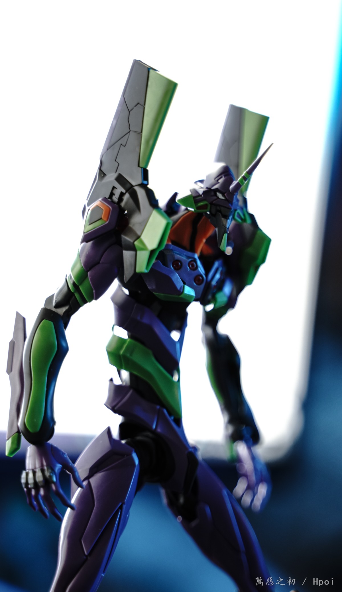 [EVA初號機DX帶運輸台套裝]素组