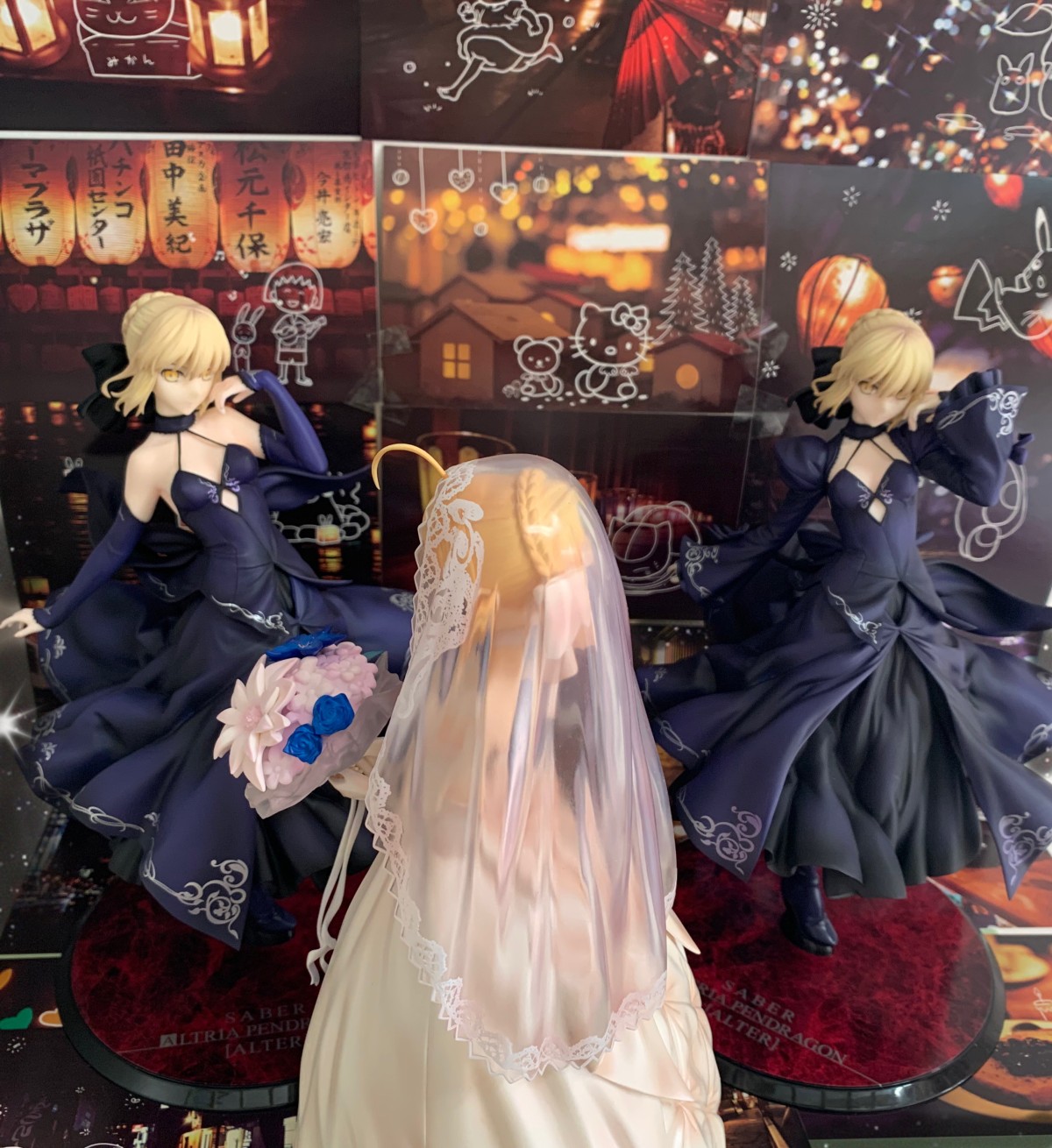 原谅捧花的我，盛装出席，只为错过你～