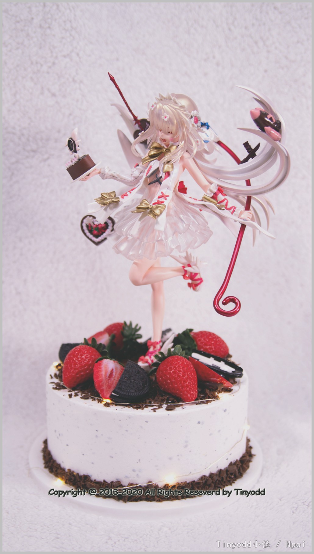 【怪叔制造】Fate/Grand Order 伊莉雅斯菲尔·冯·爱因兹贝伦 巧克力天使Ver. GK涂装完成品1/8
