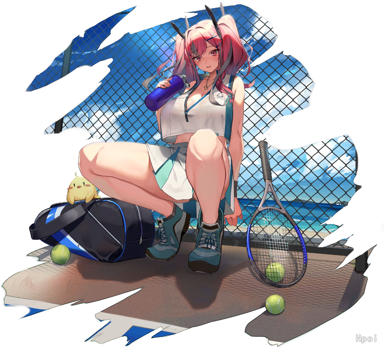 碧蓝航线 布莱默顿  炙热的网球练习