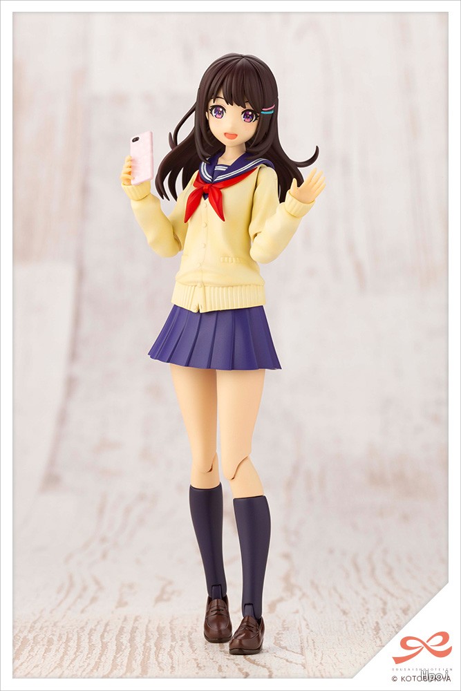 创彩少女庭园 结城圆 桃樱高中 冬装