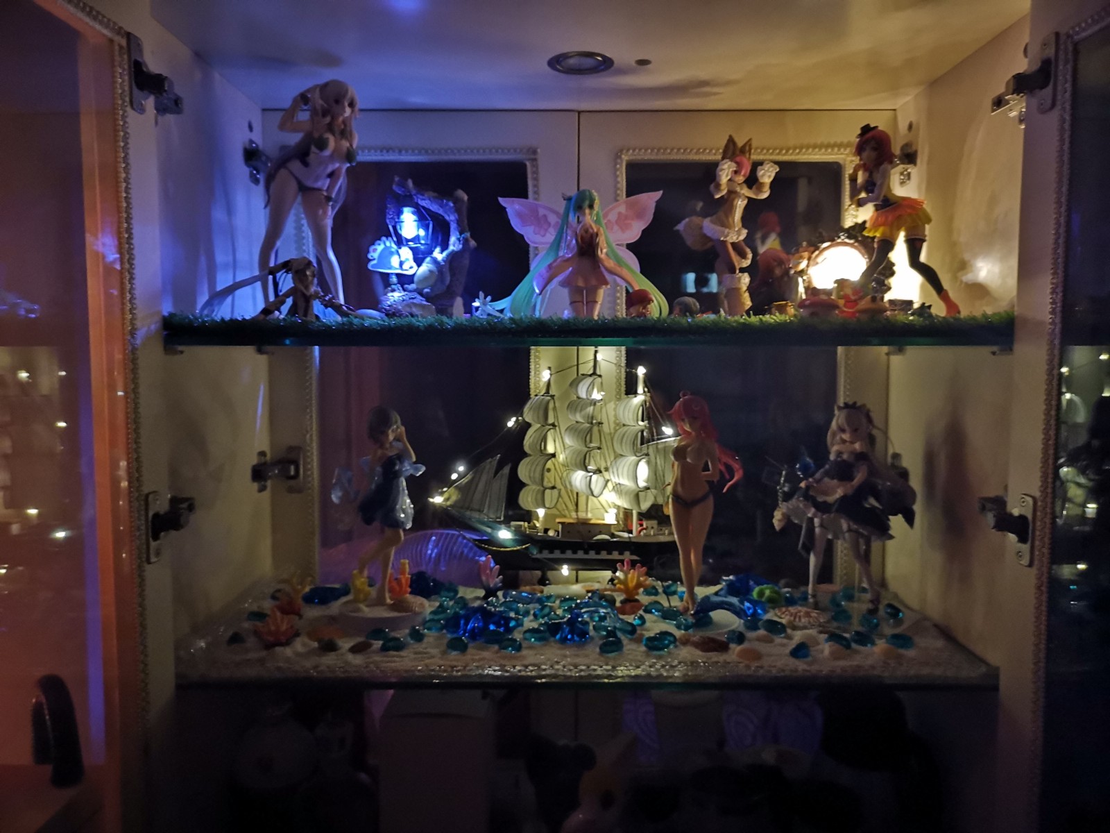 我还是觉得手办加上场景才有灵魂