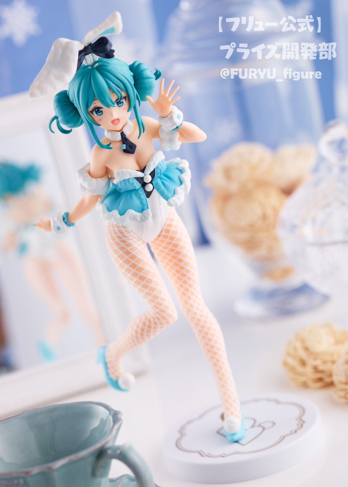 BiCute Bunnies  初音未来 白色兔女郎
