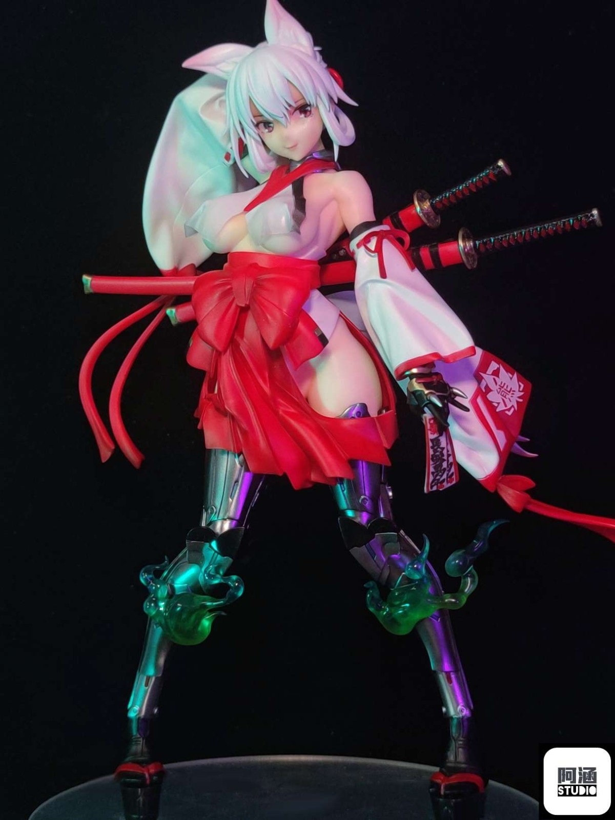 阿贺野gk手办涂装完成