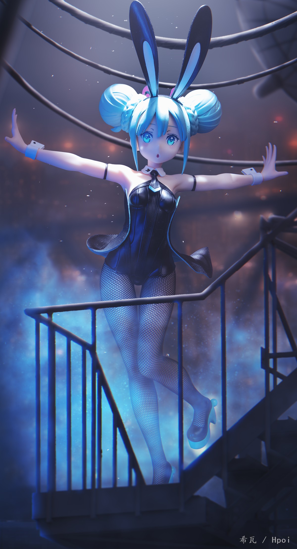 初音未来黑丝兔女郎 BiCuteBunnies ボーカロイド 初音ミク