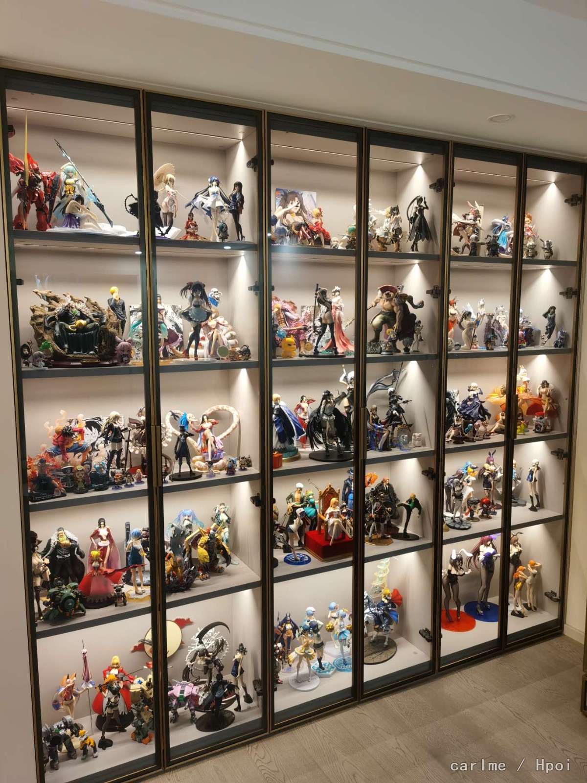 历时一年的装修，手办柜终于完工啦