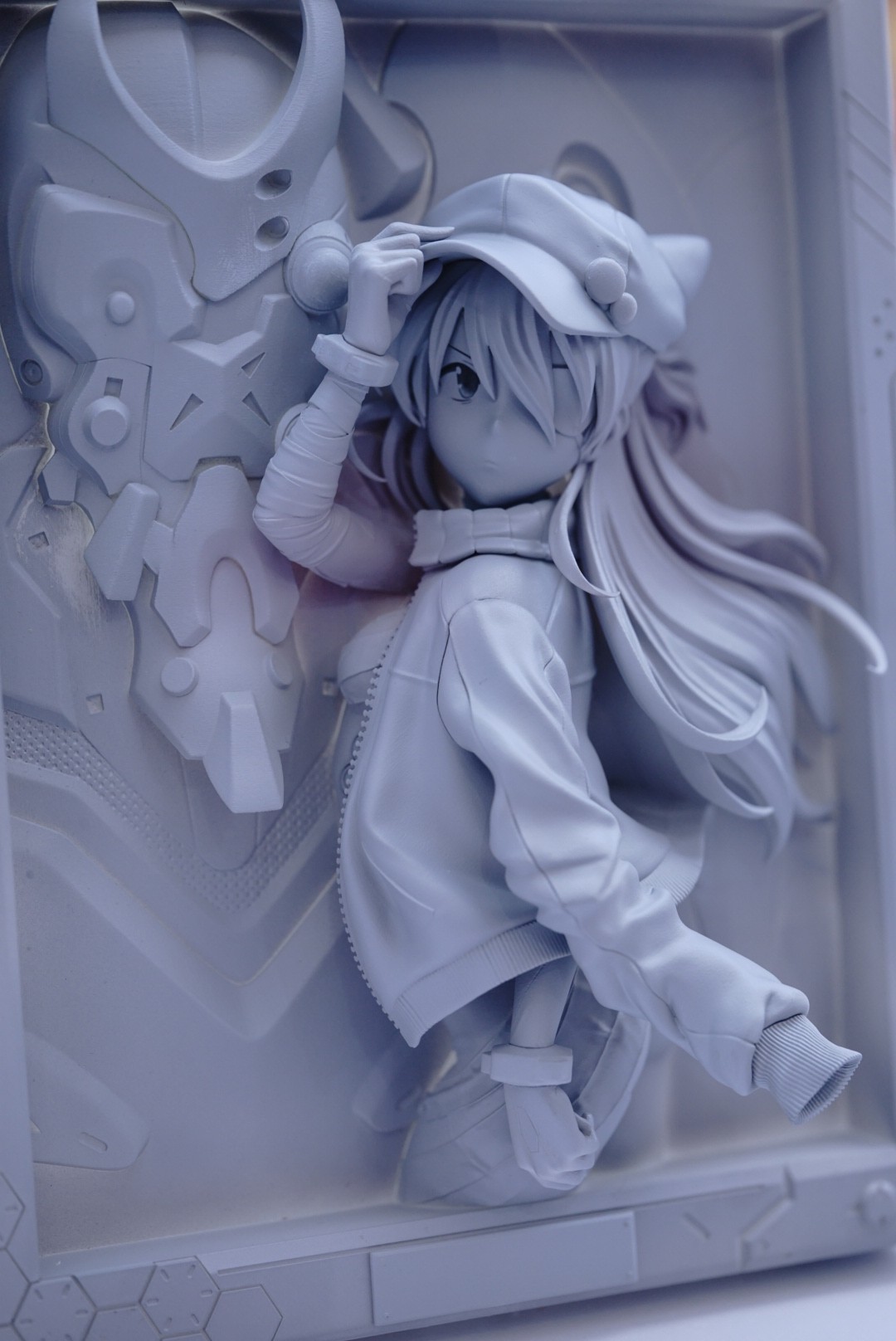 新世纪福音战士新剧场版：Q 式波·明日香·兰格雷 战斗服Ver. 立体相框