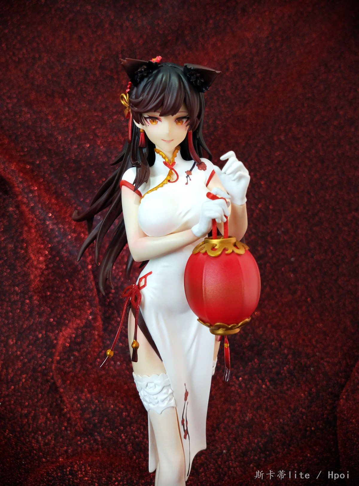 爱宕旗袍自改白丝