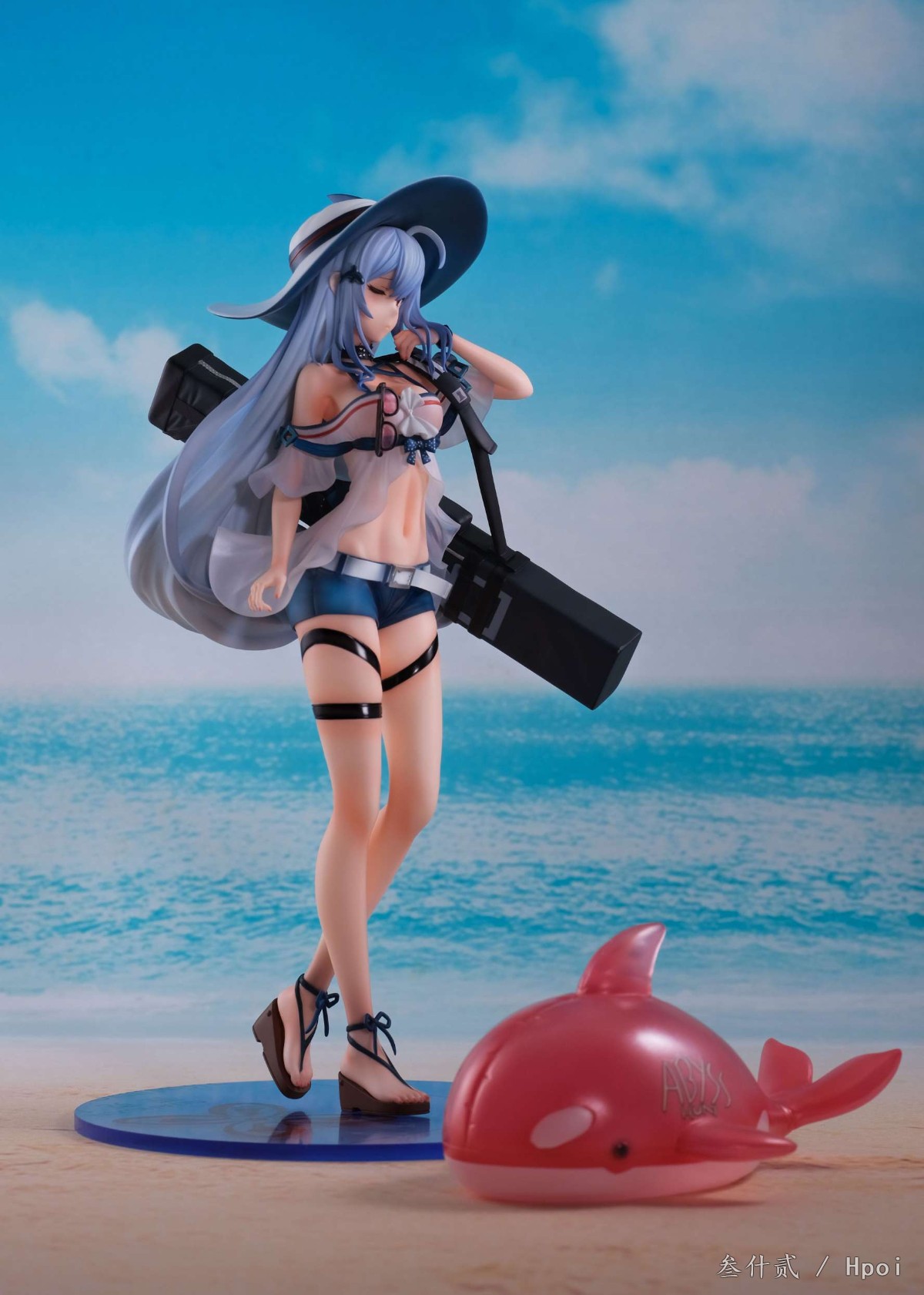 明日方舟，斯卡蒂gk涂装展示。