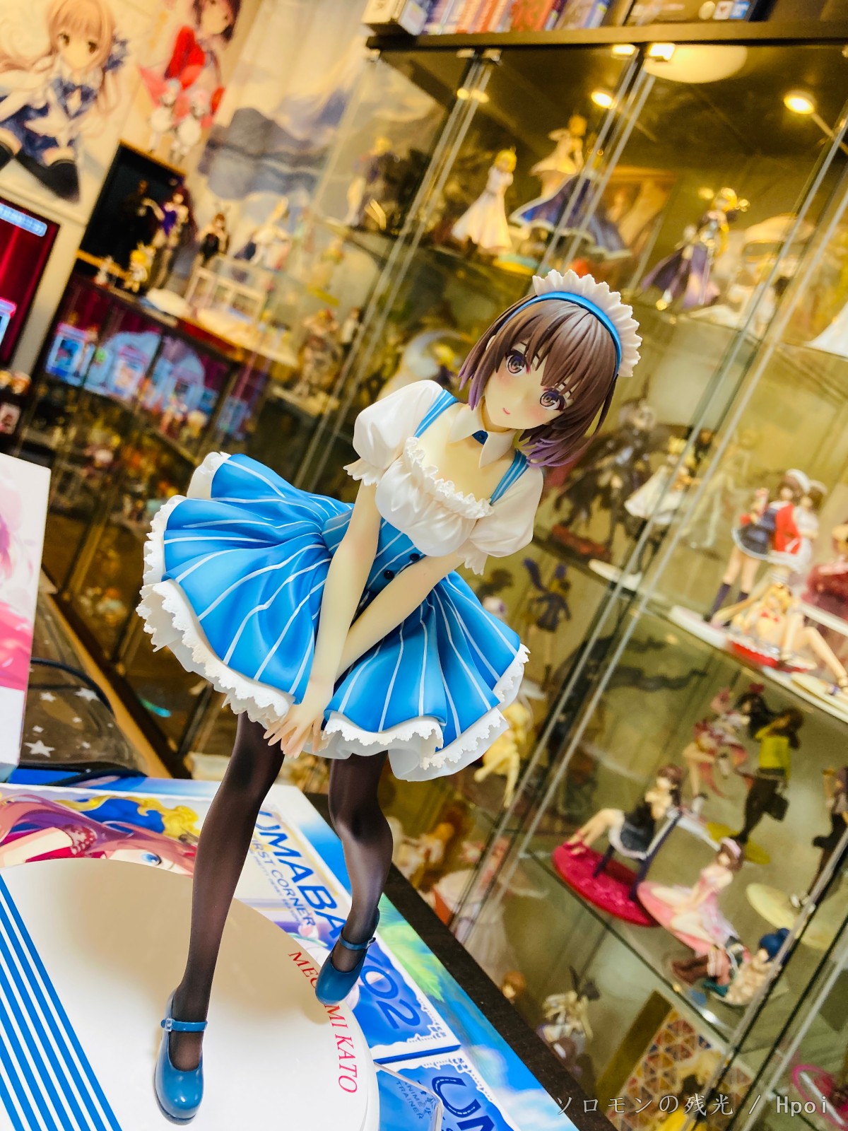 加藤恵 メイドVer. 1/7 开箱到货水